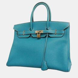 Hermes: Голубая сумка  Birkin
