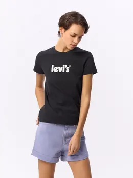 Levi's: Чёрная футболка 