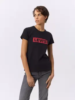 Levi's: Чёрная футболка