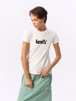 Levi's: Белая футболка 