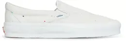 Vans: Белые мокасины Classic Slip On