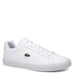 Lacoste: Белые кеды 