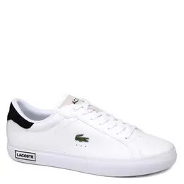 Lacoste: Белые кеды 