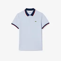 LACOSTE: Голубое поло