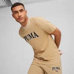 PUMA: Бежевая футболка 