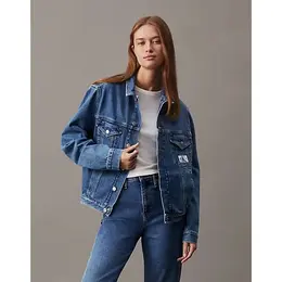 Calvin Klein Jeans: Джинсовая куртка 