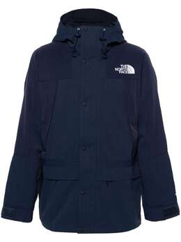 The North Face: Синяя куртка  Logo