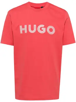 HUGO: Хлопковая футболка 