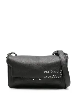 Marni: Чёрная сумка через плечо 