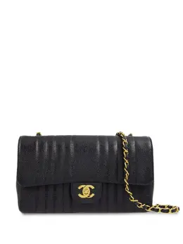 CHANEL Pre-Owned: Чёрная сумка 