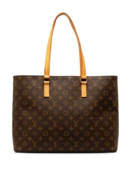 Louis Vuitton Pre-Owned: Коричневая сумка-шоппер