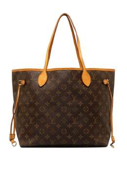 Louis Vuitton Pre-Owned: Коричневая сумка-шоппер