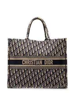 Christian Dior Pre-Owned: Голубая сумка-шоппер