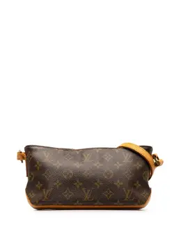 Louis Vuitton Pre-Owned: Коричневая сумка через плечо 