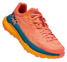 Hoka: Оранжевые кроссовки 