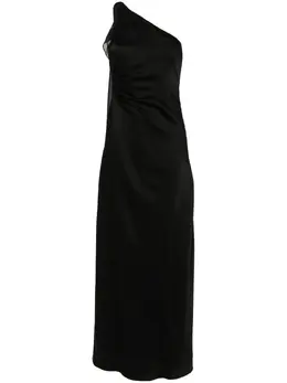 Max Mara: Атласное платье 