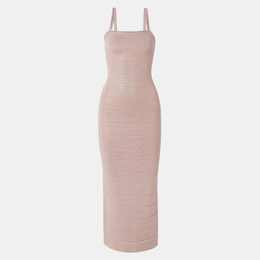 Herve Leger: Трикотажное платье 