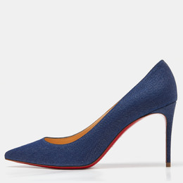 Christian Louboutin: Голубые туфли  Kate 85