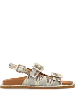 Missoni: Бежевые сандалии 