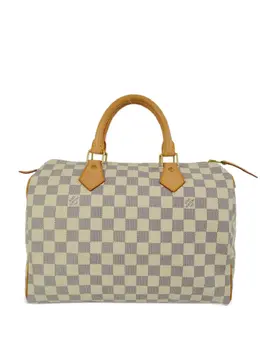 Louis Vuitton Pre-Owned: Белая сумка 