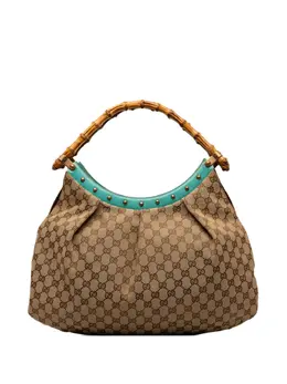 Gucci Pre-Owned: Голубая сумка 