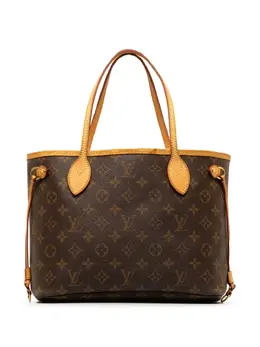 Louis Vuitton Pre-Owned: Коричневая сумка-шоппер