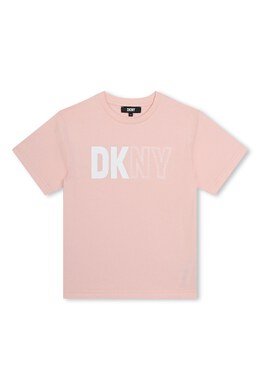 DKNY: Розовая футболка 