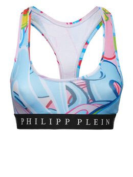 Philipp Plein: Топ с принтом 