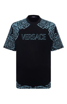 Versace: Хлопковая футболка 