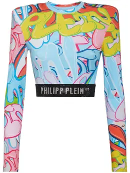 Philipp Plein: Топ  Graffiti стрейч