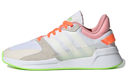 Adidas: Серые кроссовки 