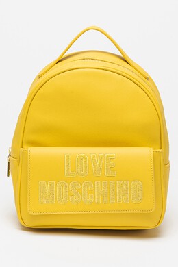 LOVE MOSCHINO: Жёлтый рюкзак 