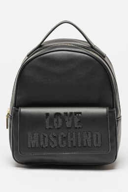 LOVE MOSCHINO: Чёрный рюкзак 