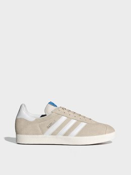 adidas: Бежевые кеды  Gazelle