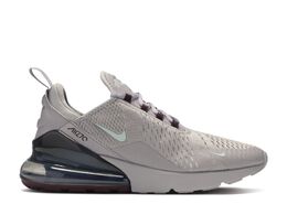 Nike: Серые кроссовки Air Max 270