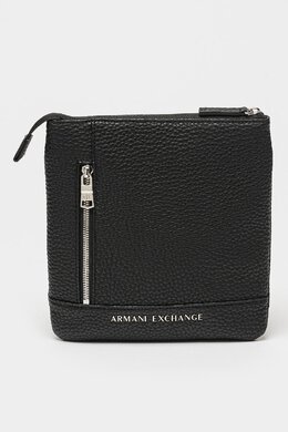 Armani Exchange: Чёрная сумка