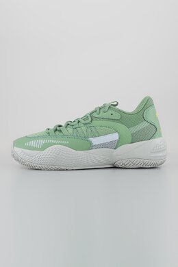 PUMA: Зелёные кроссовки  Court Rider