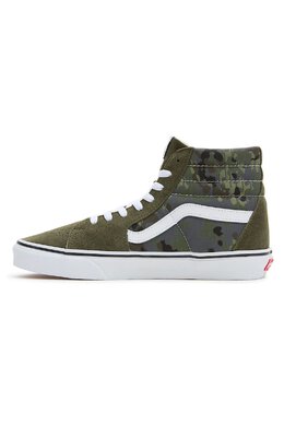 Vans: Зелёные кроссовки  Sk8-Hi