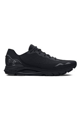 Under Armour: Чёрные кроссовки  HOVR Sonic