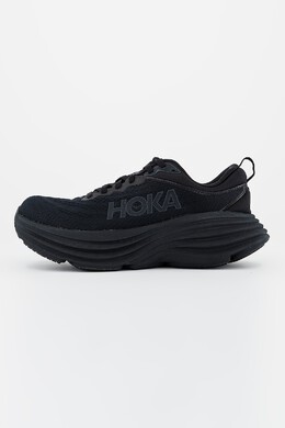 HOKA: Чёрные кроссовки 