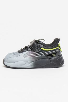 PUMA: Чёрные кроссовки  RS-X