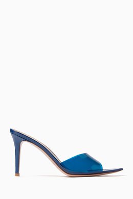 Gianvito Rossi: Прозрачные сабо Elle 85