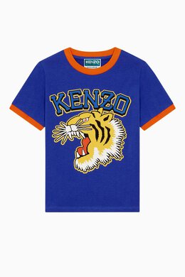 Kenzo: Футболка Tiger с принтом