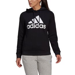 Adidas: Чёрная толстовка  Essentials