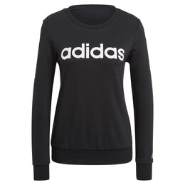 Adidas: Чёрная толстовка  Essentials