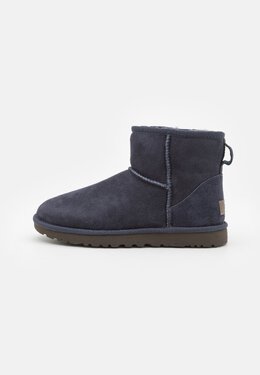 UGG: Тёмные ботинки  Classic Mini