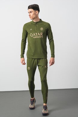 Nike: Зелёная рубашка  Paris Saint Germain