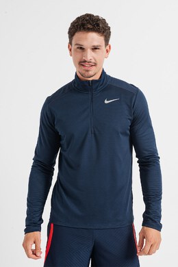 Nike: Футболка  Dri FIT на молнии