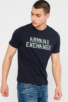 Armani Exchange: Хлопковая футболка 