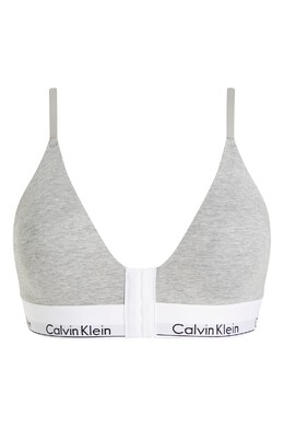 Calvin Klein: Серый бюстгальтер 